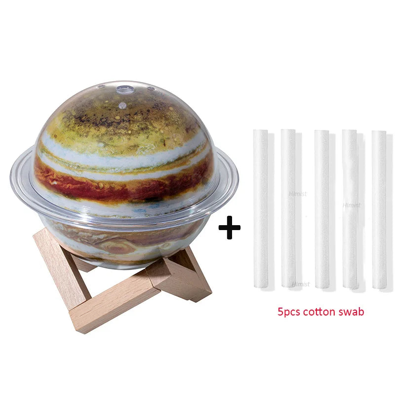 Colorful Jupiter air humidifier diffuser with 5 replacement swabs