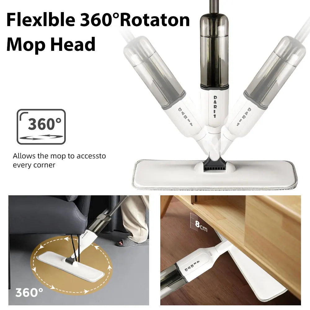 Detailed View of Microfiber Mop Pad with Multi-Layer Absorption