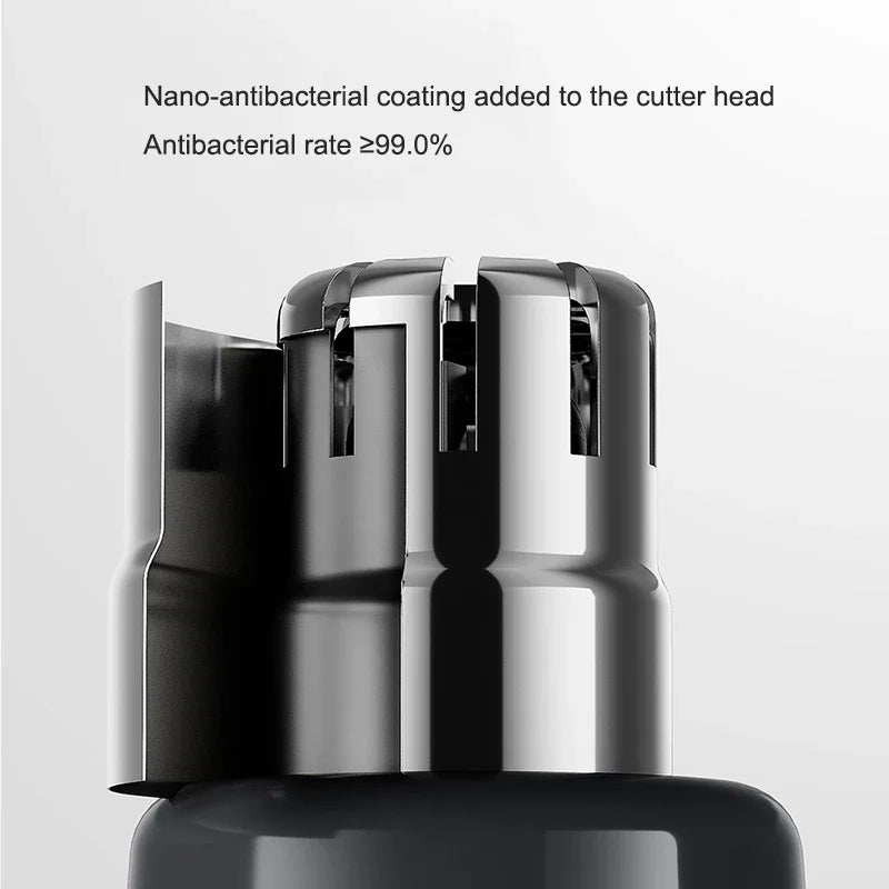Nano-antibacterial coating on blade of Xiaomi Electric Nose Hair Trimmer