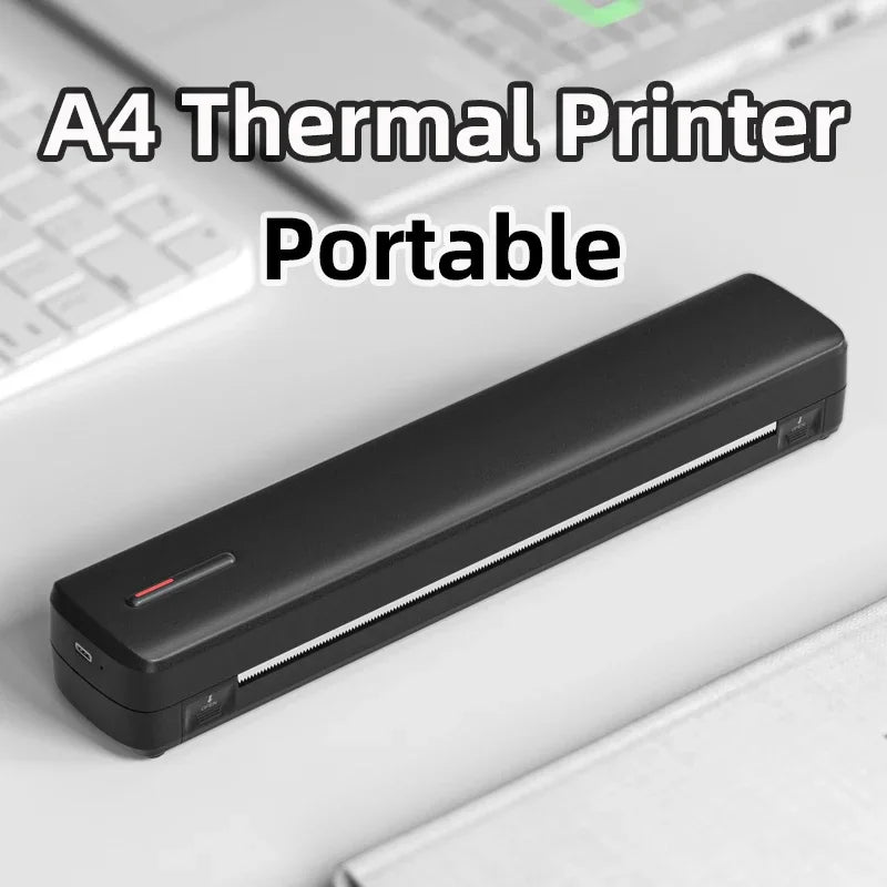 Portable A4 thermal printer for home office or tattoo transfer use